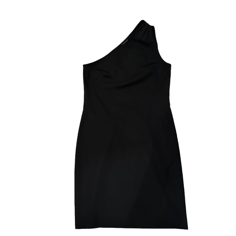 Beautiful black one shoulder Theory Dress Size 4
